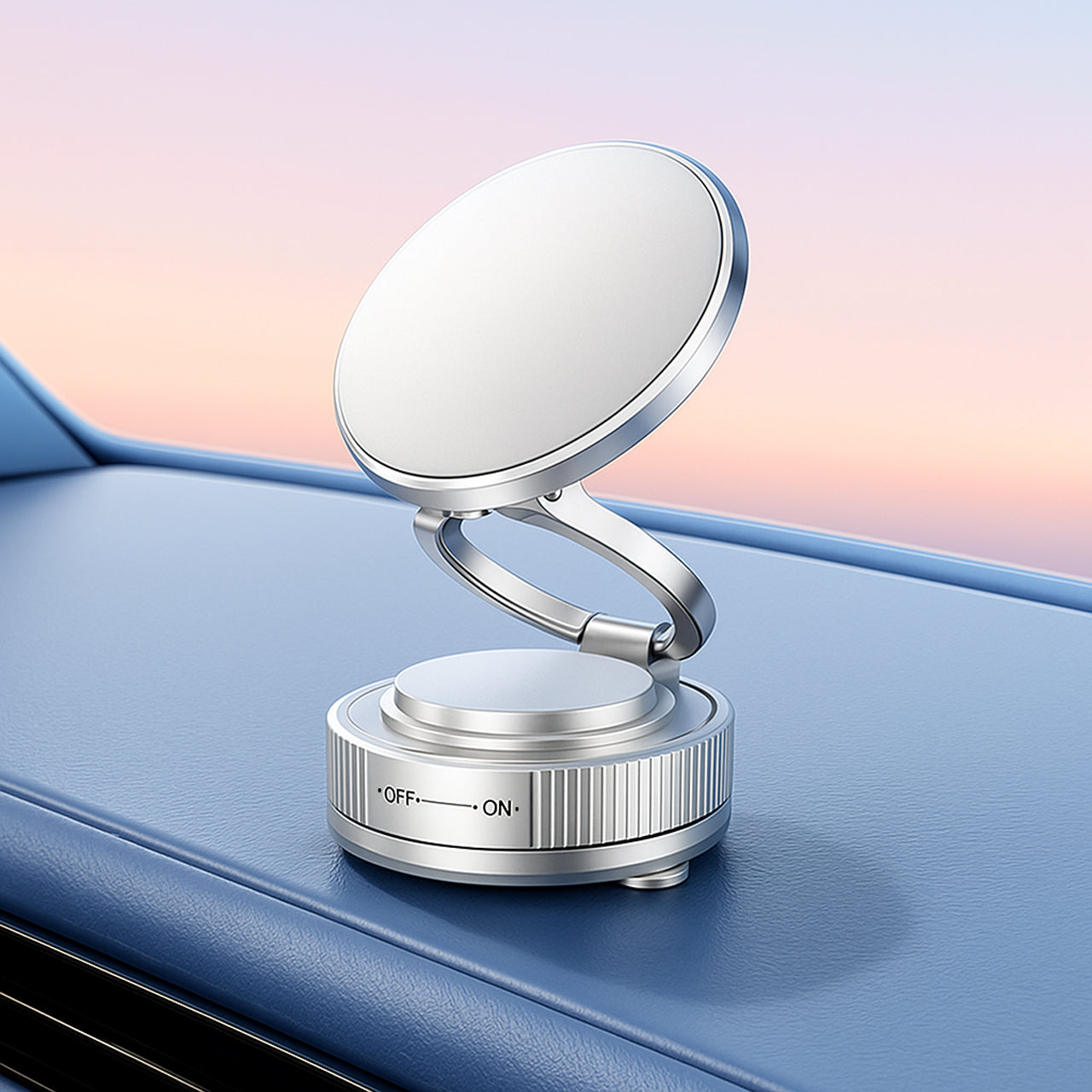 Magnetic Phone Stand, 🔄360° Fordable and Retractable The Ultimate Viewing Companion🚗