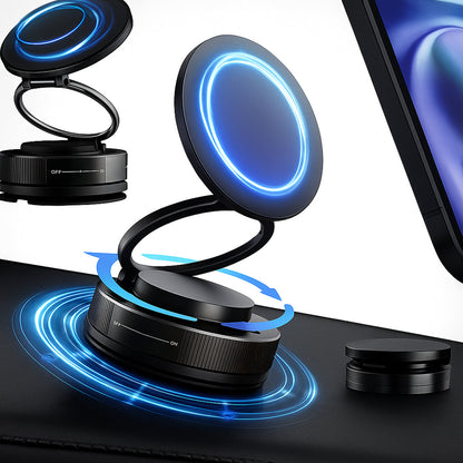 Magnetic Phone Stand, 🔄360° Fordable and Retractable The Ultimate Viewing Companion🚗