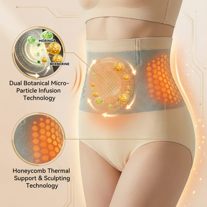 🎁SUBEVON® 2026 Edition Black Gold Luxury 4-in-1 Fat-Burning Shorts with Moringa, Berberine and Sculpting Micro-Particle Technology