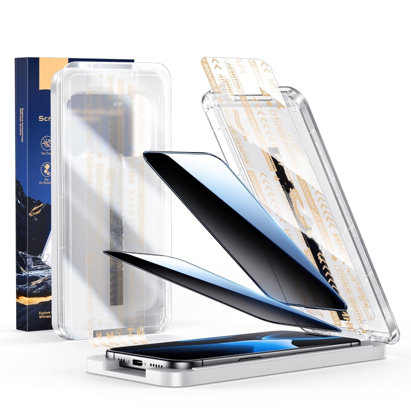 Upgraded Screen Protector - Automatic Dust Free Eco-Friendly Protection