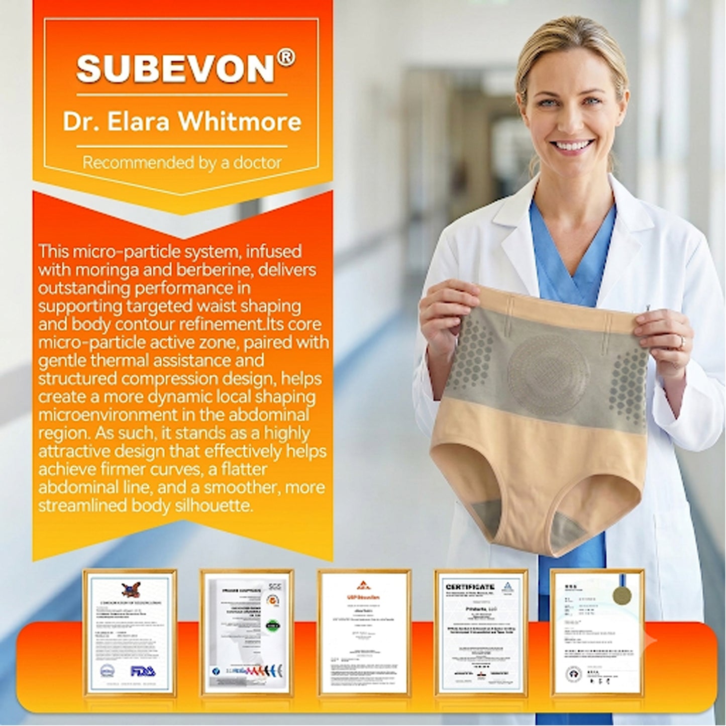 🎁SUBEVON® 2026 Edition Black Gold Luxury 4-in-1 Fat-Burning Shorts with Moringa, Berberine and Sculpting Micro-Particle Technology