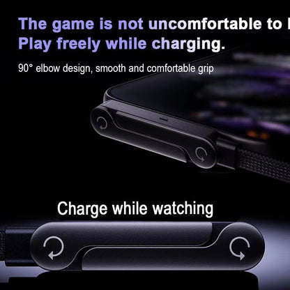 2-in-1 Invisible Holder Charger Cable with Stand-⚡️240w super fast charging